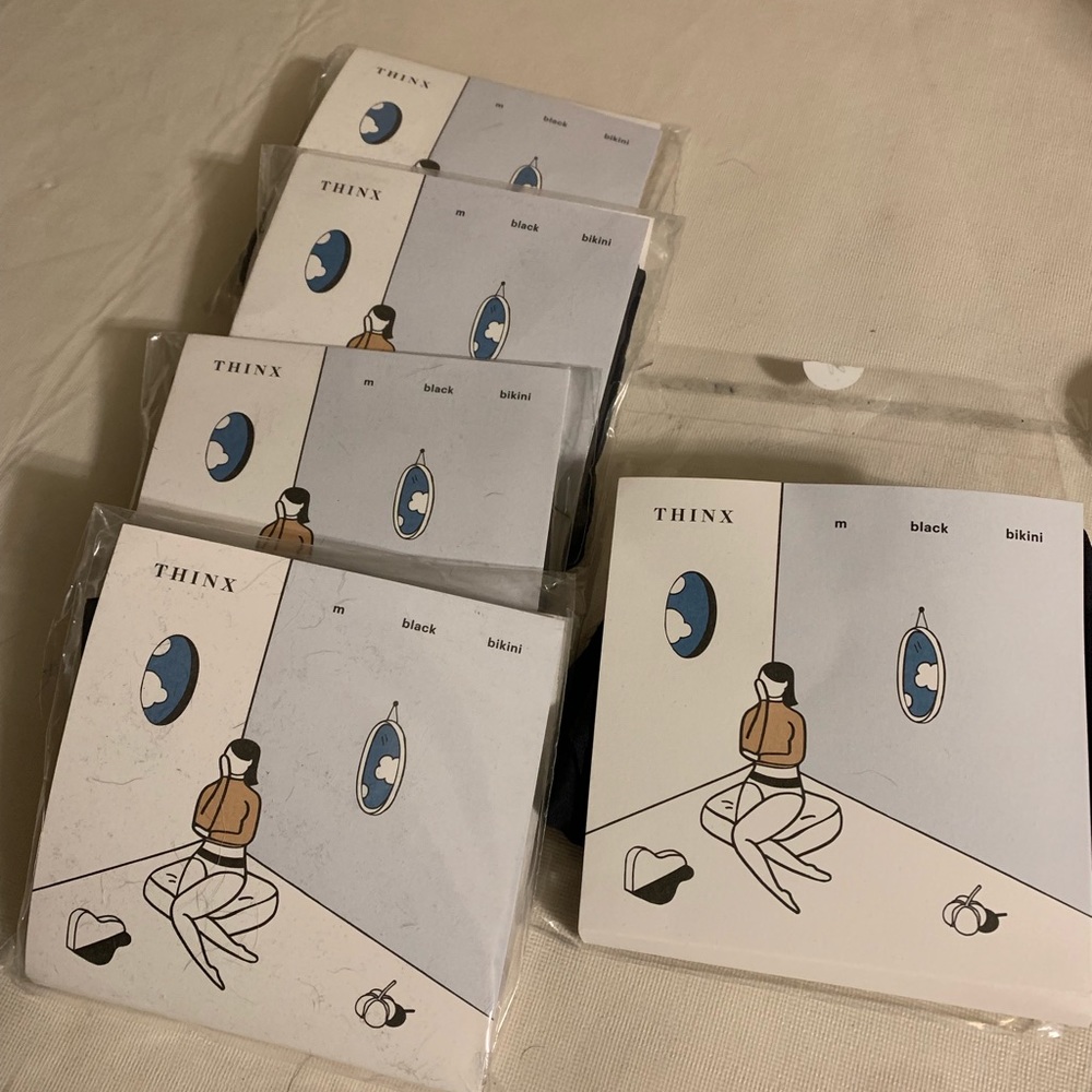 NWT Thinx organic cotton bikini